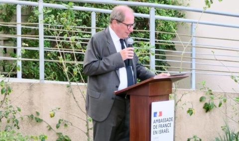 Yom HaShoah: a commemorative ceremony at the French embassy in Israel