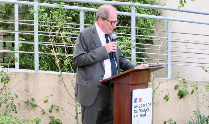 L'ambassadeur de France en Israël, Eric Danon.