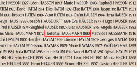 Hortense HAUSMANN